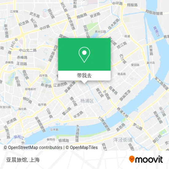 亚晨旅馆地图