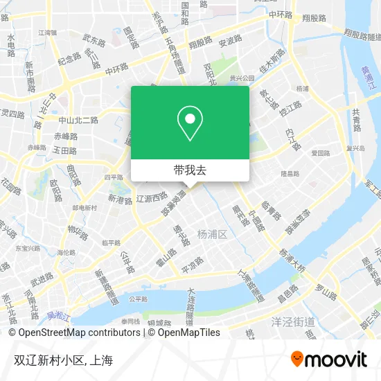 双辽新村小区地图