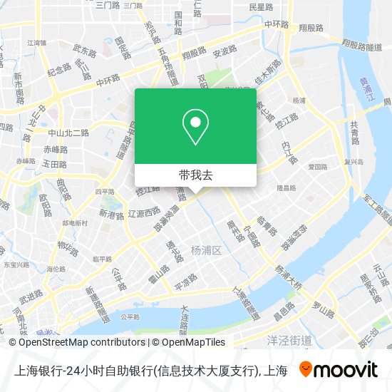 上海银行-24小时自助银行(信息技术大厦支行)地图