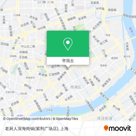 老厨人深海炖锅(紫荆广场店)地图