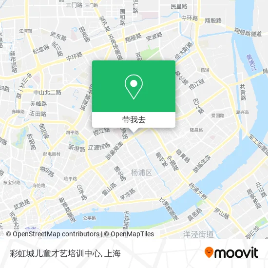 彩虹城儿童才艺培训中心地图