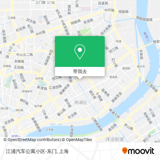 江浦汽车公寓小区-东门地图