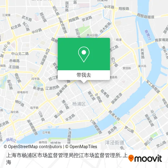 上海市杨浦区市场监督管理局控江市场监督管理所地图