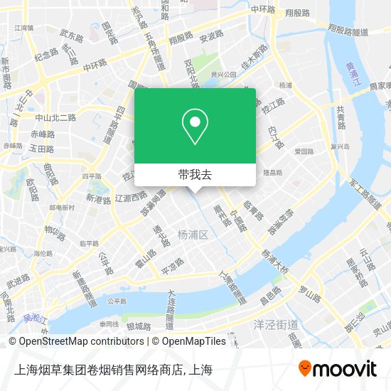 上海烟草集团卷烟销售网络商店地图
