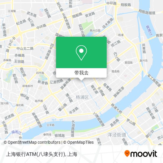 上海银行ATM(八埭头支行)地图