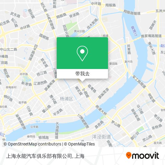 上海永能汽车俱乐部有限公司地图