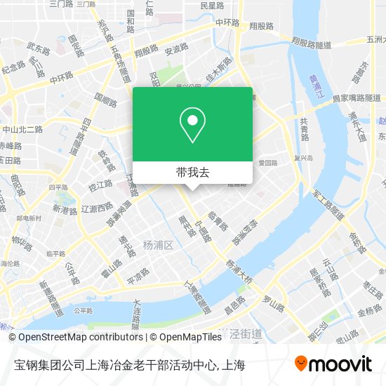宝钢集团公司上海冶金老干部活动中心地图
