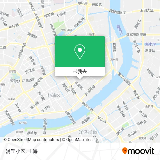 浦罡小区地图