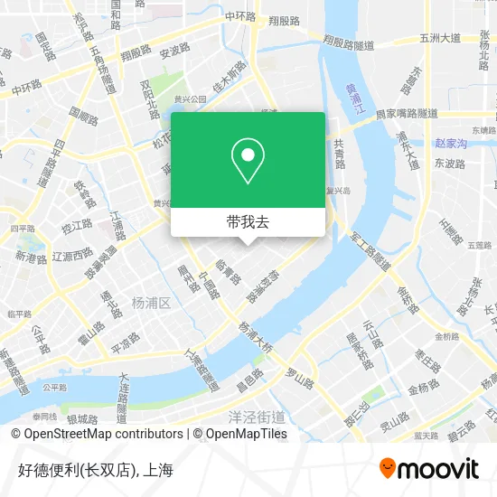 好德便利(长双店)地图