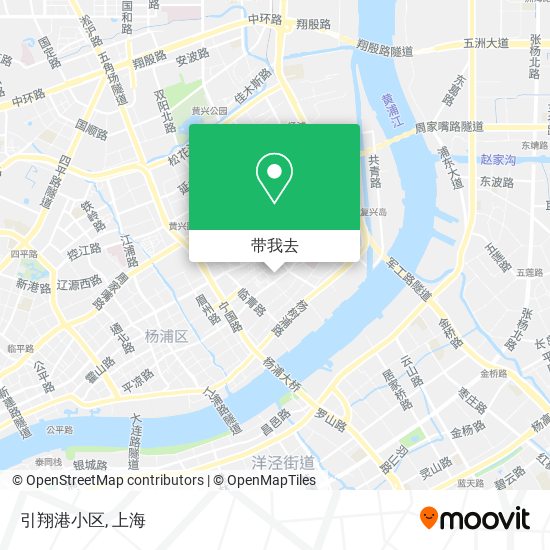 引翔港小区地图