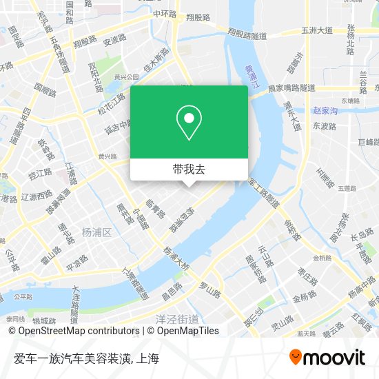 爱车一族汽车美容装潢地图