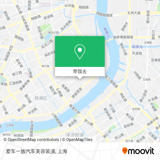爱车一族汽车美容装潢地图