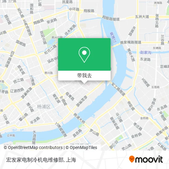 宏发家电制冷机电维修部地图