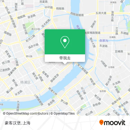 豪客汉堡地图