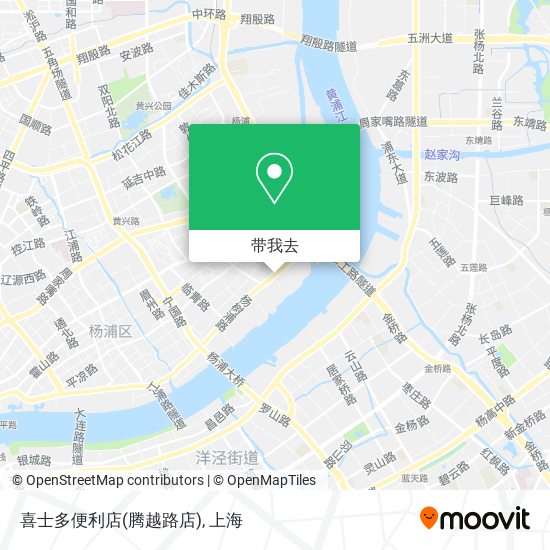 喜士多便利店(腾越路店)地图