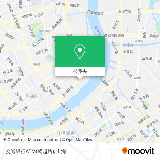 交通银行ATM(腾越路)地图