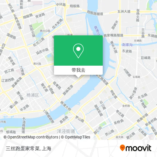 三丝跑蛋家常菜地图