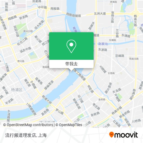 流行频道理发店地图