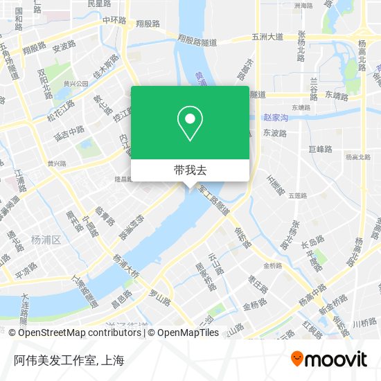 阿伟美发工作室地图