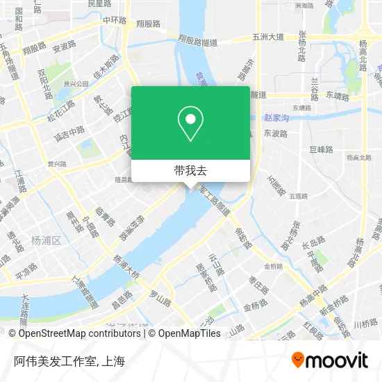 阿伟美发工作室地图