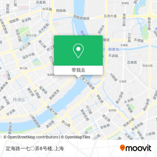 定海路一七〇弄8号楼地图