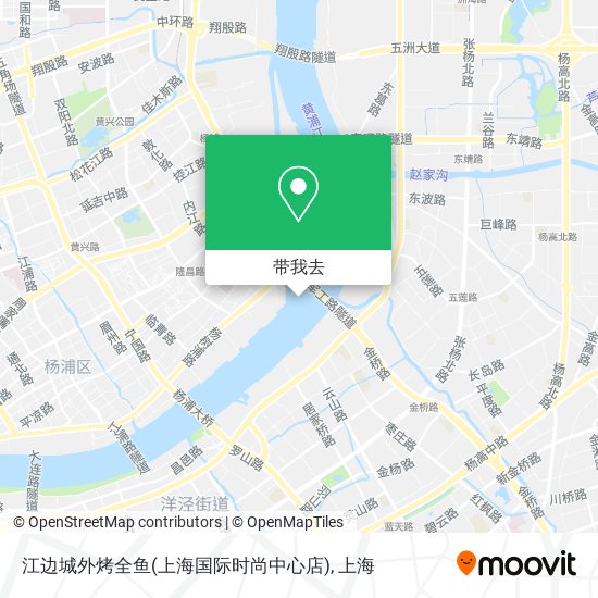 江边城外烤全鱼(上海国际时尚中心店)地图