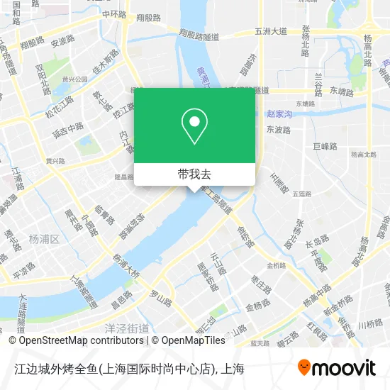 江边城外烤全鱼(上海国际时尚中心店)地图