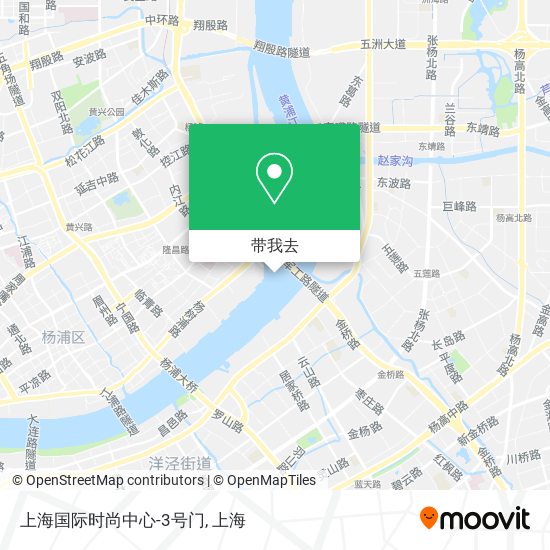 上海国际时尚中心-3号门地图