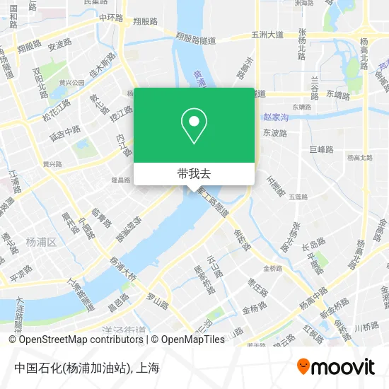 中国石化(杨浦加油站)地图