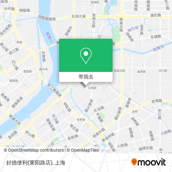 好德便利(莱阳路店)地图