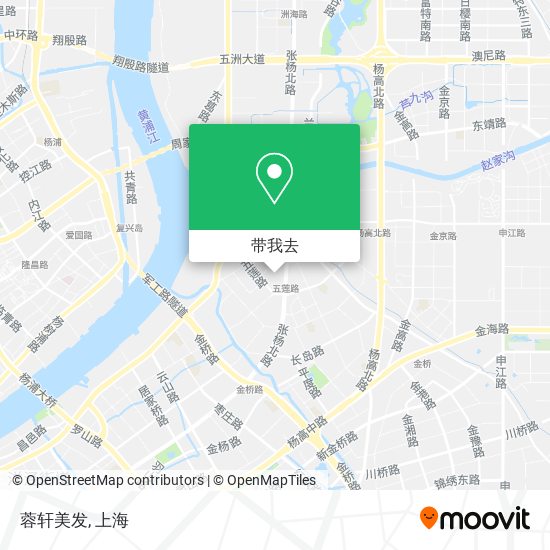 蓉轩美发地图