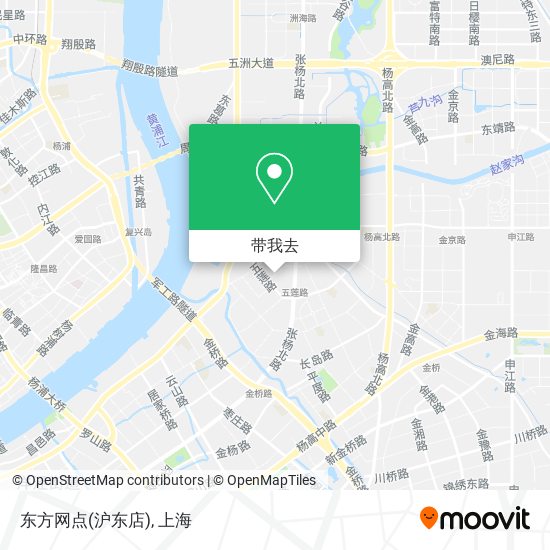 东方网点(沪东店)地图