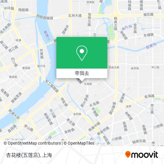 杏花楼(五莲店)地图