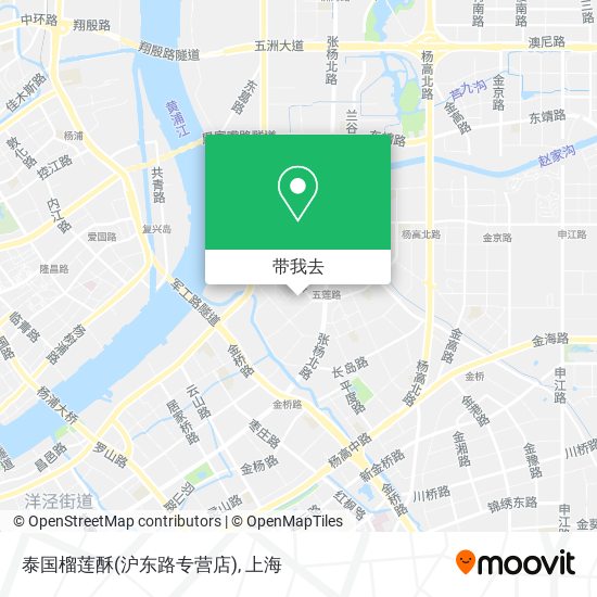 泰国榴莲酥(沪东路专营店)地图