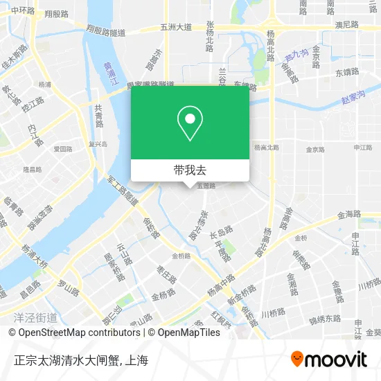正宗太湖清水大闸蟹地图