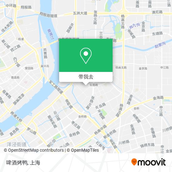 啤酒烤鸭地图