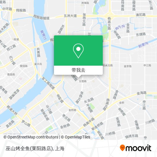 巫山烤全鱼(莱阳路店)地图