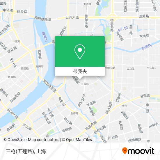 三枪(五莲路)地图