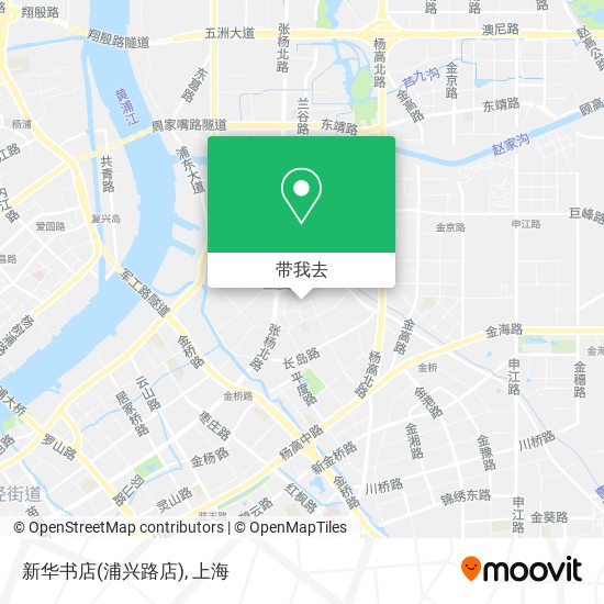 新华书店(浦兴路店)地图