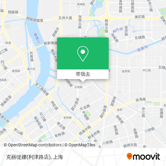 克丽缇娜(利津路店)地图