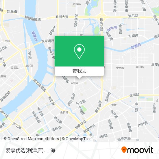 爱森优选(利津店)地图