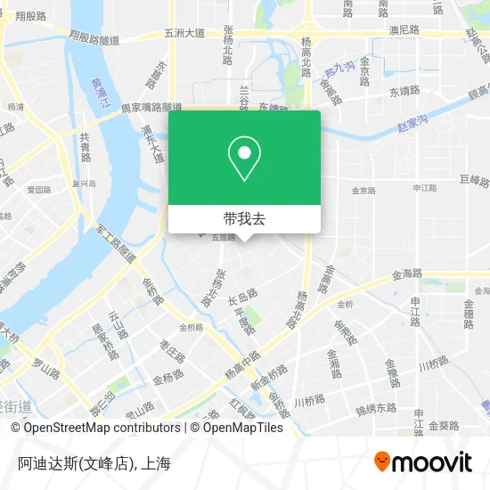 阿迪达斯(文峰店)地图