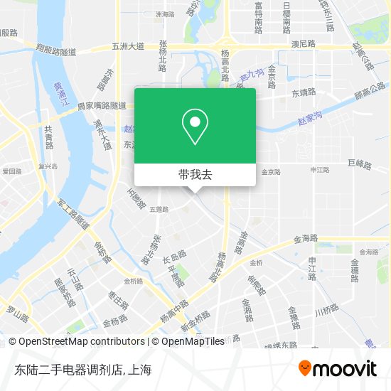 东陆二手电器调剂店地图