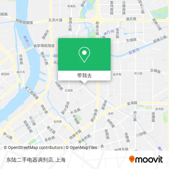 东陆二手电器调剂店地图