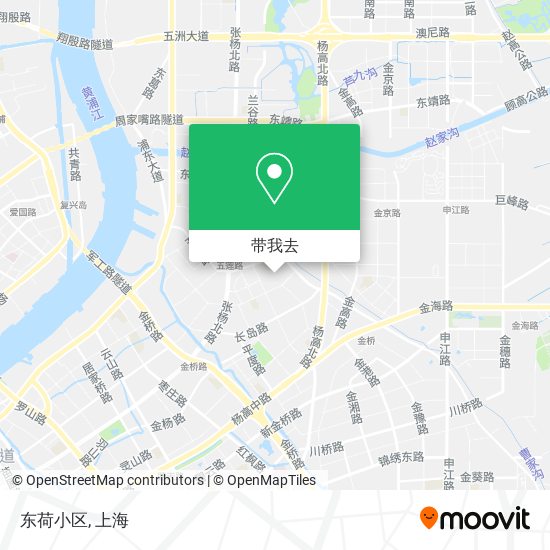 东荷小区地图