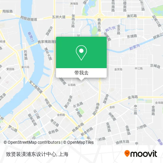 致贤装潢浦东设计中心地图