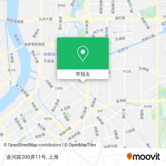 凌河路200弄11号地图
