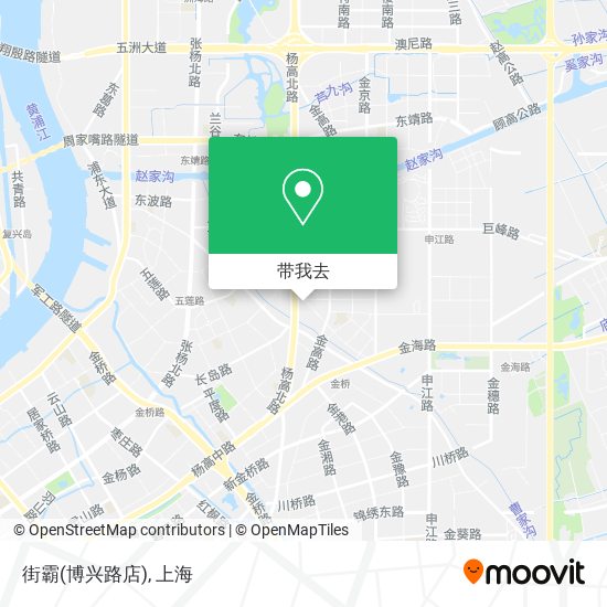 街霸(博兴路店)地图