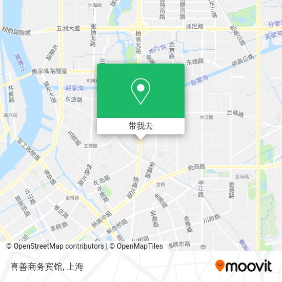 喜善商务宾馆地图