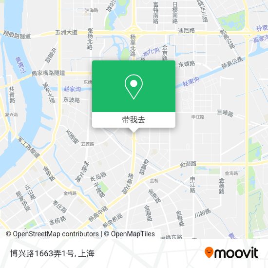 博兴路1663弄1号地图